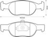 BENDIX 571972B Brake Pad Set, disc brake